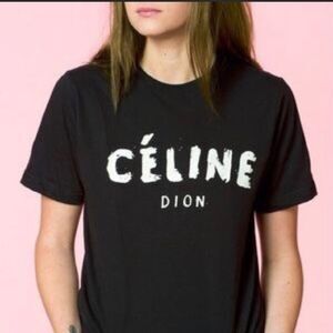 CELINE DION. SHIRT SMALL NWT